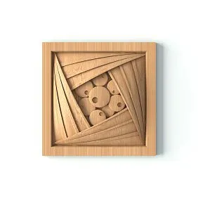 Деревянная розетка R-066