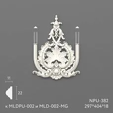 Лепнина из полиуретана NPU-382. Декор для молдингов. Изображение 698d92e2b12e6