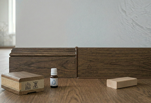 Деревянный плинтус для ванной и кухни: влагостойкие решения