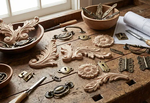 Декоративные украшения для мебели: накладки и фурнитура