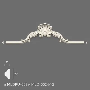 Лепной декор NPU.VRS-001-1