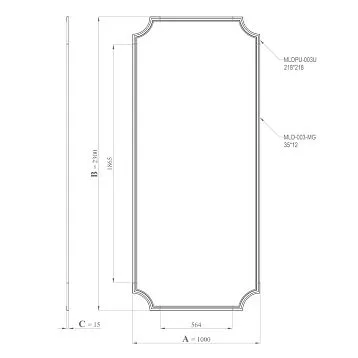 Комплект CPU-1-3 для создания классических панно на стенах