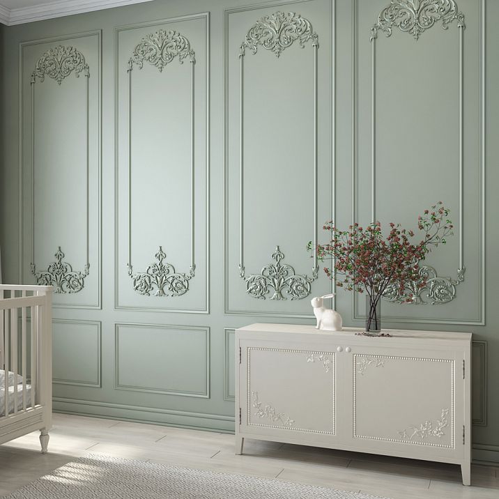 Молдинг из МДФ грунтованный MLD-002-MG  декор стены