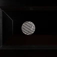 Мебельная ручка Pioneer HL-051 из массива бука с декоративным покрытием угловатого силуэта для кухонных тумб и корпусной мебели