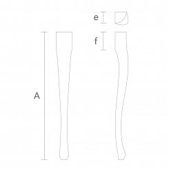 Резная мебельная ножка MN-074