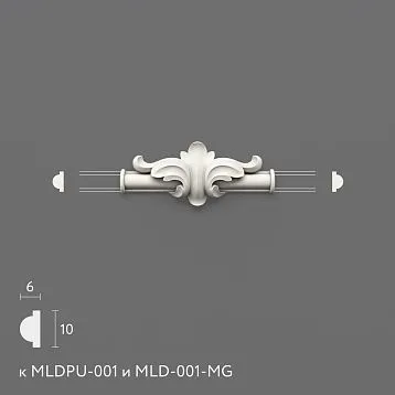 Лепнина из полиуретана NPU-398.1