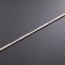 Резной погонаж KPU-034 из полиуретана, декоративный молдинг с закрученными узорами для элегантного оформления стен и мебели, лёгкий, влагоустойчивый, под покраску, создаёт ощущение роскоши в интерьере