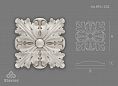 Резная розетка RPU-032