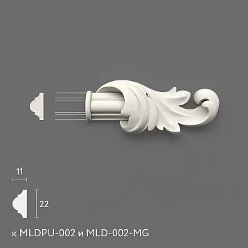 Лепнина из полиуретана NPU-363.1R