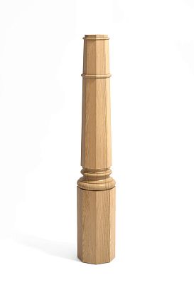 Столб деревянный для лестницы L-121 - подробнее