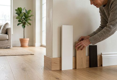 Плинтус для пола в интерьере: как выбрать под стиль, цвет и материал отделки