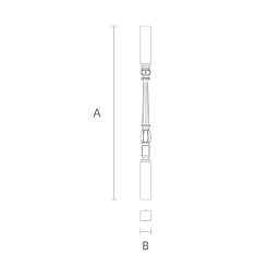 Балясина из дерева L-014