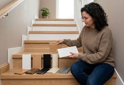 Плинтус для ступеней лестницы: как выбрать профиль и отделку для аккуратного оформления лестничных ступеней