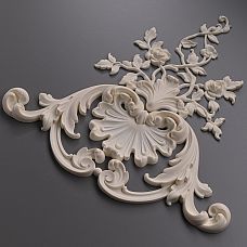 Комплект декора NPU.VRS-002 Версаль из полиуретана - резные накладки для стен