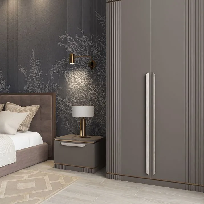 Ручка-скоба из дерева Wave HL-006M для мебели на фасаде