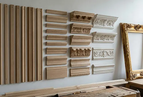 Виды декоративной отделки: от простых реек до изысканного багета