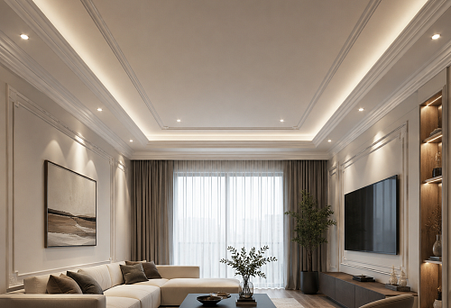 Как выбрать лепнину для потолка без люстры: молдинги, карниз и декор под точечный свет