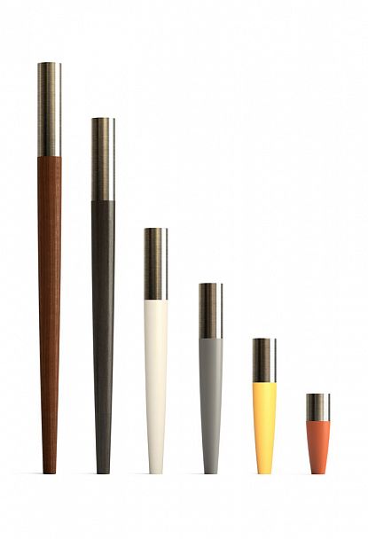 Ножки с декором из нержавеющей стали MN-149.1 применение в цвете