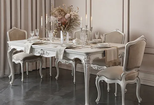 Стул Versailles и интерьерный декор столовой: элегантность в каждой детали