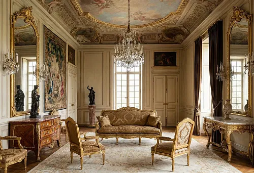 Мебель барокко: возрождение великолепия и роскоши с помощью интерьерного декора