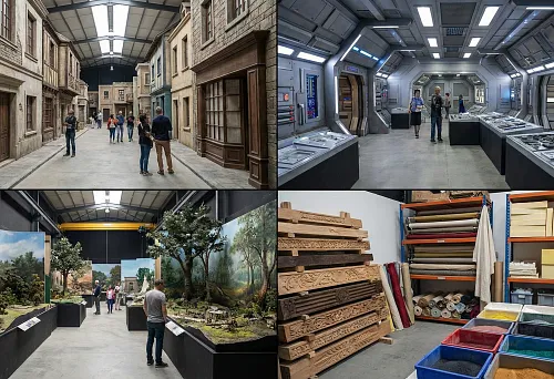 Виды декораций для кино и телепродуктов: классификация и материалы