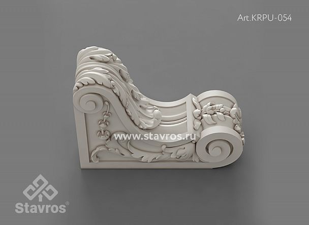 Резной кронштейн KRPU-054