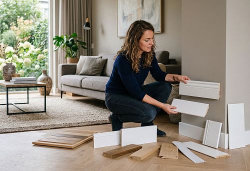 Плинтус для зала: как выбрать напольный плинтус для гостиной по стилю, высоте и материалу