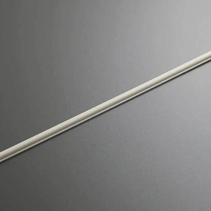 Молдинг из полиуретана STAVROS MLDPU-001 — декоративный штапик белый, длина 2600 мм, вид сбоку