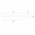 Ручка мебельная HL-004 Ручка мебельная HL-004