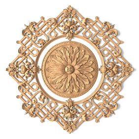 Деревянная розетка R-071