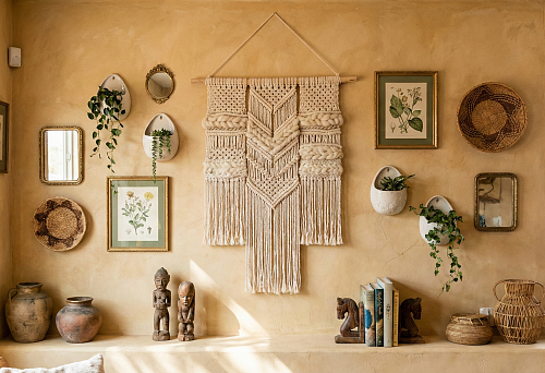 Интерьерный декор на стену: украшения и элементы стиля