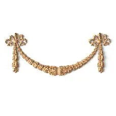 Резное изделие из дерева для украшения стены - накладка N-353