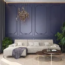 Декоративный элемент N-434.1 из дерева для молдингов, 303 × 127 × 25 мм