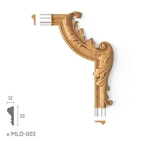Декоративный элемент угловой MLD-3U-2.1R