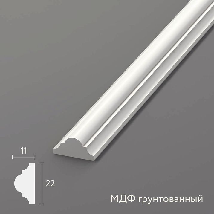 Молдинг MLD-002 в интерьере на фото