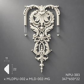 Лепнина из полиуретана NPU-383