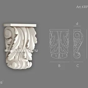 Лепной декор из полиуретана KRPU-036