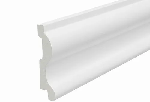 Белый молдинг МДФ под покраску с классическим профилем для современного интерьера