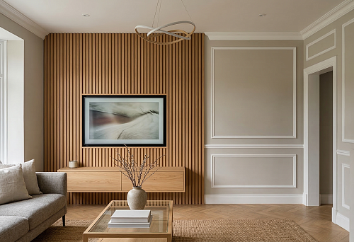 Реечные панели для внутренней отделки стен и лепной декор из полиуретана: универсальное решение для современного интерьера