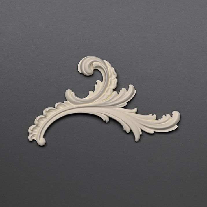 Накладка NPU-461R из полиуретана — сочетается с молдингами и пилястрами фото