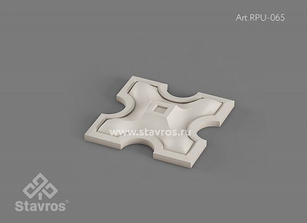 Резная розетка RPU-065