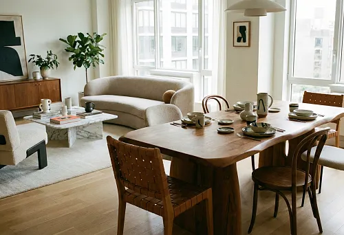 Дизайнерская мебель в квартиру: столы, стулья и решения для интерьера