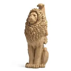 Столб начальный для лестницы из массива бука и дуба лев