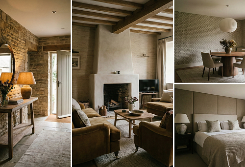 Декоративная отделка различных помещений: от прихожей до спальни