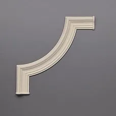 Молдинг угловой MLDPU-003U полиуретановый — практичный и долговечный элемент декора, фото