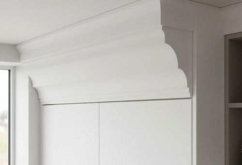 Карниз МДФ кухонный под покраску — элегантное решение для мебели