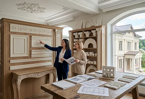 Купить лепнину в Московской области: как выбрать и заказать декор для стен, потолка, фасада и мебели