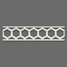 Купить фигурный погонаж полиуретановый KPU-118 — декоративная накладка для классического и современного интерьера