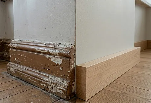 Деревянный плинтус советского образца и современный: в чём разница