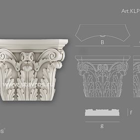 Лепнина из полиуретана KLPU-013